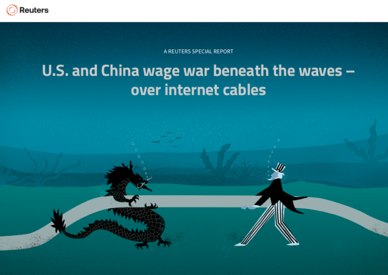 Reuters investigation US China wage war beneath the waves