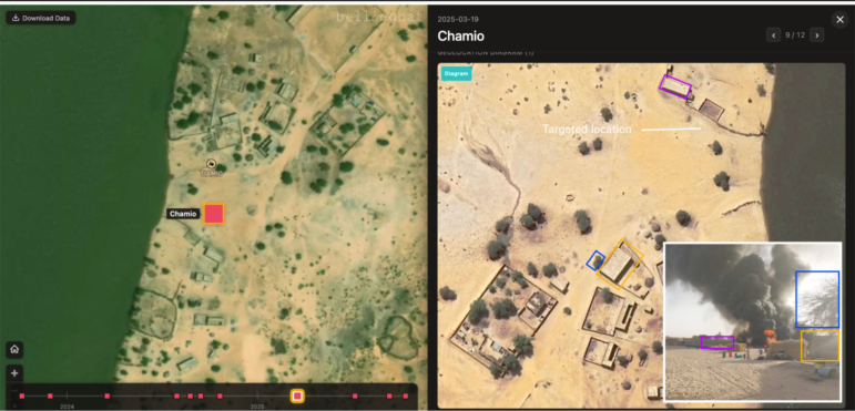 Bellingcat, Mali drone war campaign